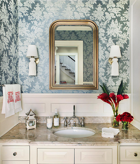 Scarsdale Powder Room 1