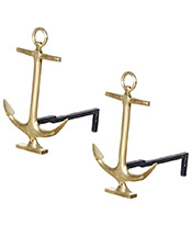 Anchor Andirons