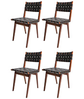 Black Leather Chairs
