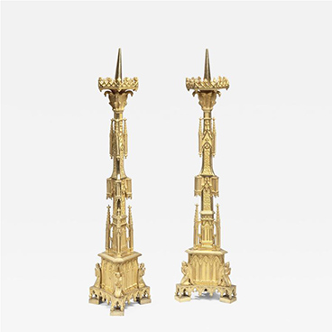 Ormolu Pricket Sticks