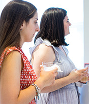 ProjectArt The Gallery at 200 Lex NYDC Guests observe the Art Thumbnail