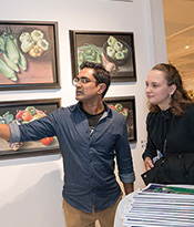 ASL Guests enjoying artwork Thumbnail