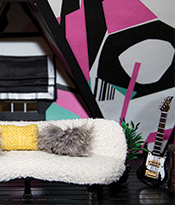 Dollhouse Beautiful_Music Room designed by Nicole Fuller Thumbnail