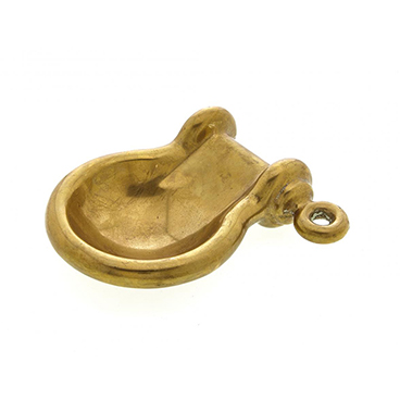7_Italian Brass Bridle Clip Catchall
