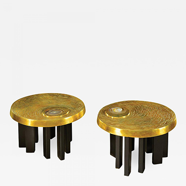 Milord Antiques 7_Fernand Dresse Rare pair of cocktail tables