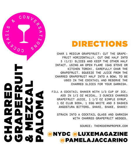 Pam Jaccarino Cocktail Recipe