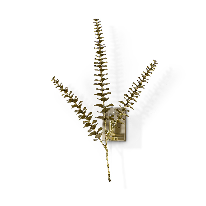 Palecek_Eucalypse-Leaf-Brass-Sconce_Gallery-1