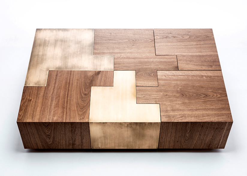 Black Walnut Puzzle Table