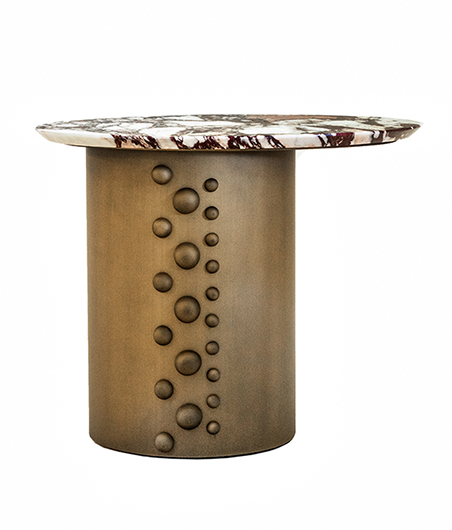Column Oval Side Table
