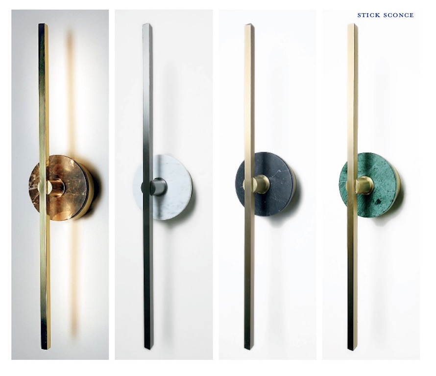cosulich_interiors_and_antiques_products_new_york_design_bespoke_italian_minimalist_brown_marble_satin_brass_vertical_horizontal_sconce_multiple_colors