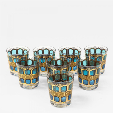Gallery Holiday_Gilt Rocks Glasses