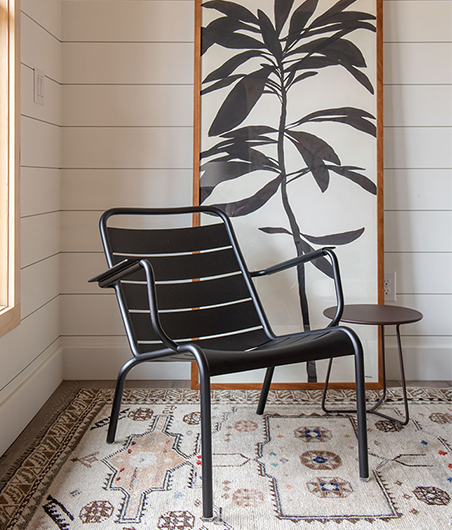 Luxembourg Chair in Liquorice