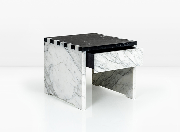 Zaragosa All Stone Side Table