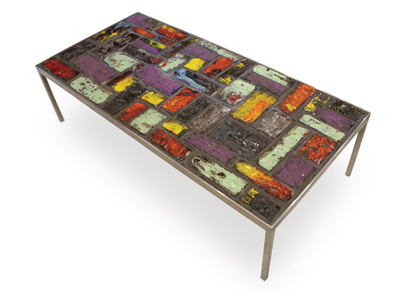 Jules Dewaele for Pia Manu coffee table