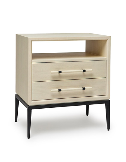 Burton Bedside Chest - Parchment